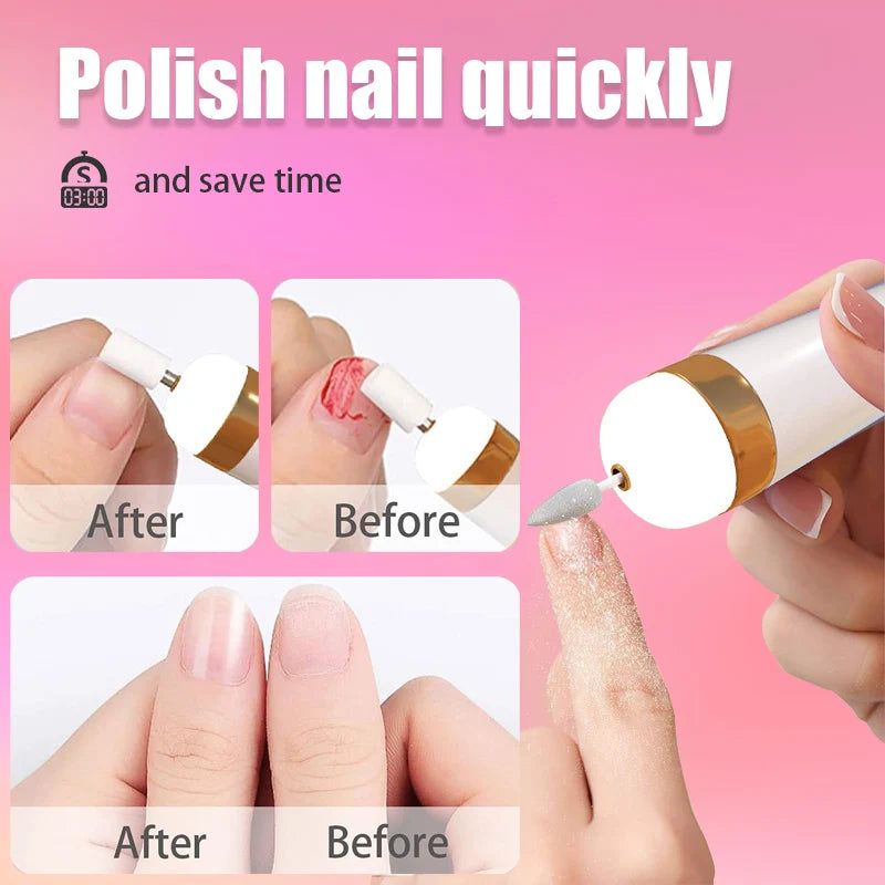 Nails Pro - Kit Manicure 5 em 1